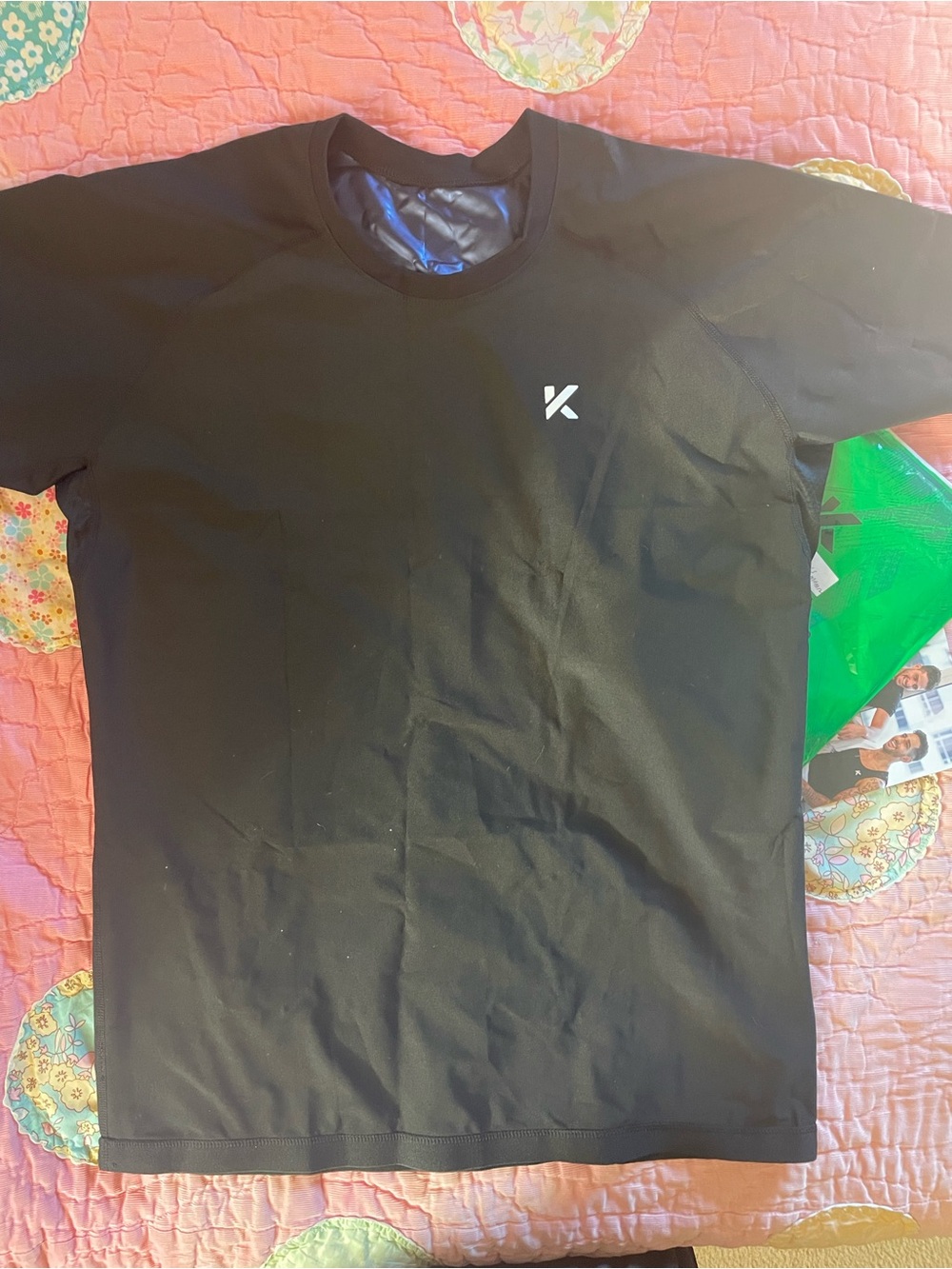 Men's Black Sauna shirt NIP